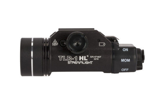 The Stream Light TLR 1 HL long gun kit is waterproof up to 1 meter for half an hour